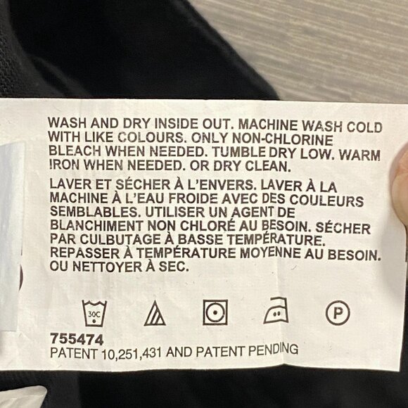 Lucky Brand 410 Jeans Mens 38 x 32 Black Denim Pants Straight Leg - Picture 13 of 13